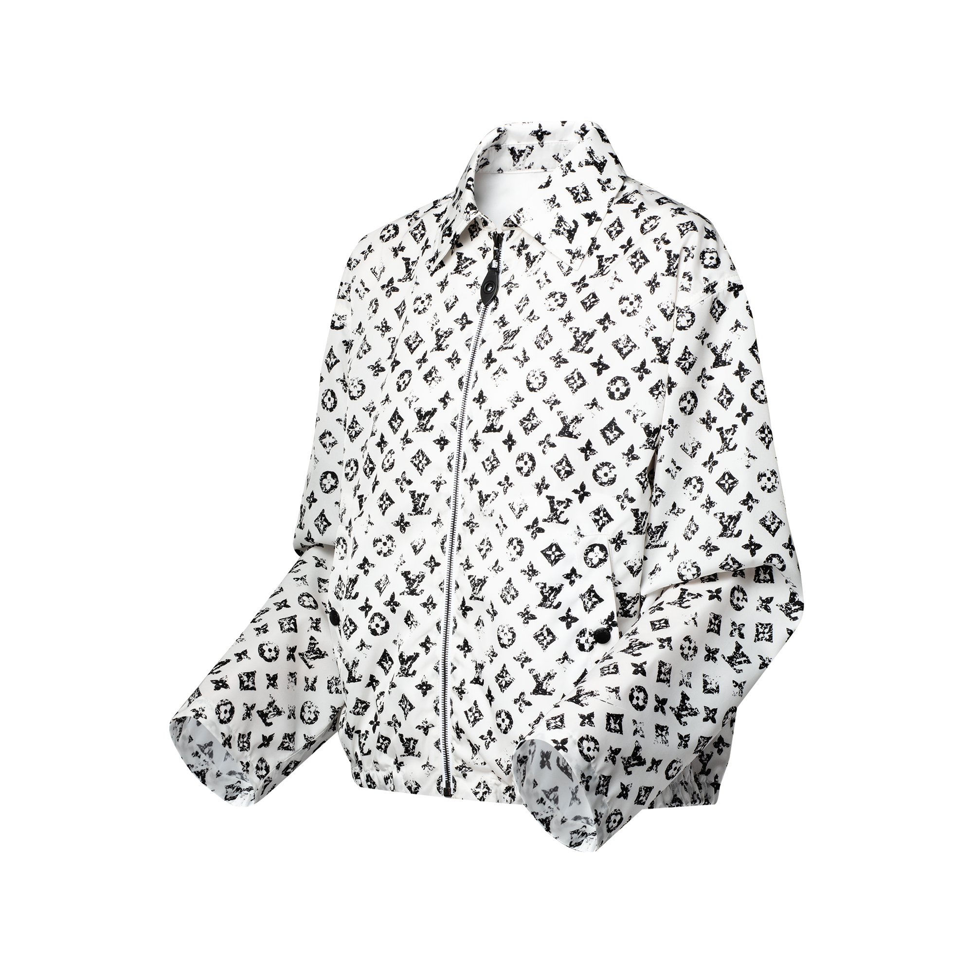 Graphic Monogram Zip-Up Jacket - Ready-to-Wear | LOUIS VUITTON